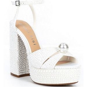 GIANI BINI Pearl platform heels